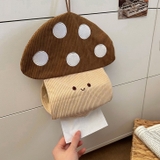 キノコ(ブラウン) | ティッシュケース 吊り下げ 車 | REAL STYLE