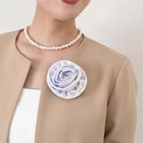 シルバーグレー | コサージュ ブローチ ピン | REAL STYLE