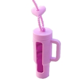 パープル | リップケース キーホルダー ストラップ | REAL STYLE