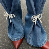 パール(リボン) | ピンブローチ 2個セット フェイクパール | REAL STYLE