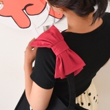 レッド | ショルダーパッド バッグ リボン | REAL STYLE