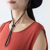9048ブラックドット | 帽子クリップ あご紐 キャップクリップ | welleg
