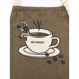 パッカブルエプロン【コーヒーオジサン】 | LUDIC PARK | 詳細画像6 