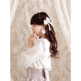 お嬢さんミンクファーリボンイヤリング | NOEMIE | 詳細画像2
