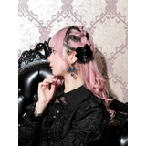 王冠リボンハートビジューイヤリング | NOEMIE | 詳細画像4 