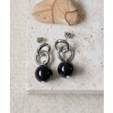 【ear PAPILLONNER】ラウンドストーンピアス | PAL GROUP OUTLET | 詳細画像1