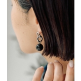 【ear PAPILLONNER】ラウンドストーンピアス | PAL GROUP OUTLET | 詳細画像4