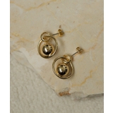 【ear PAPILLONNER】BIGボール×フープピアス | PAL GROUP OUTLET | 詳細画像1 
