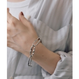 SUSV | 【ear PAPILLONNER】SUテクスチャーBIGチェーンブレスレット | PAL GROUP OUTLET