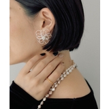 SV | 【ear PAPILLONNER】ワイヤーフラワーピアス | PAL GROUP OUTLET
