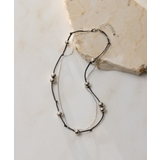 【ear PAPILLONNER】Pボール2連ネックレス | PAL GROUP OUTLET | 詳細画像5 