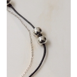 【ear PAPILLONNER】Pボール2連ネックレス | PAL GROUP OUTLET | 詳細画像6 