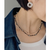 【ear PAPILLONNER】Pボール2連ネックレス | PAL GROUP OUTLET | 詳細画像7 