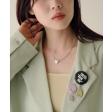 【Kastane】fiw.ハートリボンネックレス | PAL GROUP OUTLET | 詳細画像1 
