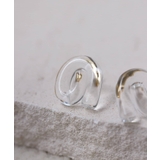 【ear PAPILLONNER】のの字樹脂ピアス | PAL GROUP OUTLET | 詳細画像1