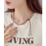 BRN | 【Kastane】fiw.ツイストチェーンネックレス | PAL GROUP OUTLET