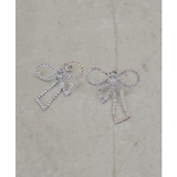 SIL | 【Chico】ビジューリボンピアス | PAL GROUP OUTLET