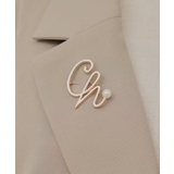 GLD | 【Chico】パール付ロゴブローチ | PAL GROUP OUTLET