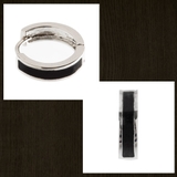 カラーエポキシがワンポイントのワンタッチフープピアス 計4色 | アクセサリーショップPIENA | 詳細画像2 