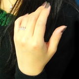 シルバー925キュービックジルコニアリング フローラ 1号 | アクセサリーショップPIENA | 詳細画像4 