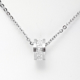 キラキラ リングペアネックレス316Lサージカルステンレス使用 重ね付けもOK | アクセサリーショップPIENA | 詳細画像3 