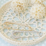 ラインストーンピンブローチ ストール留め スカーフ留め | アクセサリーショップPIENA | 詳細画像4 