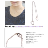 定番の人気アイテム オープンハートのネックレス シンプルながら抜群の存在感 | アクセサリーショップPIENA | 詳細画像3 