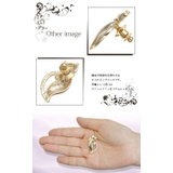 ブローチ ピンブローチ ラインストーン | アクセサリーショップPIENA | 詳細画像3 