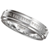 シルバー925製 メッセージリング 1粒天然ブルーダイヤモンド | アクセサリーショップPIENA | 詳細画像2 