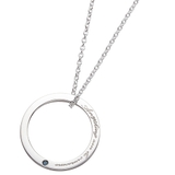 シルバー925製 メッセージリングのネックレス ペンダント | アクセサリーショップPIENA | 詳細画像2 