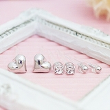 樹脂ポストピアス スタッド 豪華6点セット | アクセサリーショップPIENA | 詳細画像4 