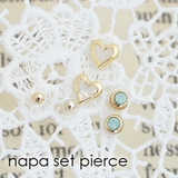 樹脂ポストピアス スタッド 豪華6点セット | アクセサリーショップPIENA | 詳細画像1