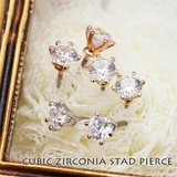 チタン製ポスト ニッケルフリーのスタッドピアス シンプルピアス | アクセサリーショップPIENA | 詳細画像1