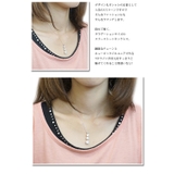 ネックレス スリーストーンネックレス シルバー925製 | アクセサリーショップPIENA | 詳細画像3 