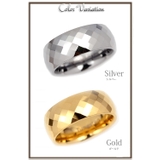 タングステンを使用したひし形カットのリング 01 シルバー02 | アクセサリーショップPIENA | 詳細画像2 