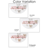 スタッドピアスセット ステンレス製ポスト バタフライストーンペア | アクセサリーショップPIENA | 詳細画像2 