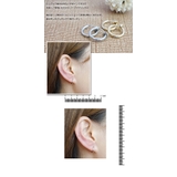 直径11mmのシンプルなフープイヤリング シルバーとゴールドの2色 | アクセサリーショップPIENA | 詳細画像3 