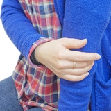 ラインストーンが並ぶフルエタニティリング お肌に優しい素材のサージカルステンレス… | アクセサリーショップPIENA | 詳細画像8