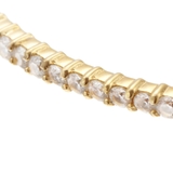 ブレスレット ジルコニアを並べたU字バーをチェーンでつないだブレス サージカルス… | アクセサリーショップPIENA | 詳細画像7 