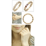 キュービックジルコニア 新作ミルグレイン フルエタニティリング | アクセサリーショップPIENA | 詳細画像3 