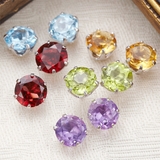 シルバー925ピアス 天然石のスタッドピアス 5mmsilver925シトリン | アクセサリーショップPIENA | 詳細画像1 