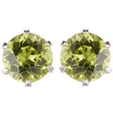 シルバー925ピアス 天然石のスタッドピアス 5mmsilver925シトリン | アクセサリーショップPIENA | 詳細画像4 