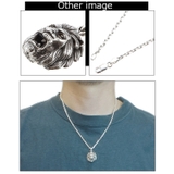 リアルなライオンモチーフメンズシルバーネックレスペンダント | アクセサリーショップPIENA | 詳細画像3 