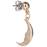 スタッドピアス 顔が描かれた三日月のピアス ムーン | アクセサリーショップPIENA | 詳細画像7