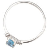 指輪 シルバー925製天然石ブルートパーズリング 華奢リング | アクセサリーショップPIENA | 詳細画像4 