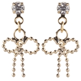 低アレルギーピアス リボンモチーフスタッドピアス チタン製ポスト | アクセサリーショップPIENA | 詳細画像5