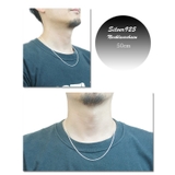 ネックレスチェーン シルバー925 あずきチェーン | アクセサリーショップPIENA | 詳細画像3