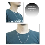 ネックレスチェーン シルバー925 あずきチェーン | アクセサリーショップPIENA | 詳細画像3 