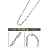 ネックレスチェーン スクリューチェーン サージカルステンレス製 | アクセサリーショップPIENA | 詳細画像2