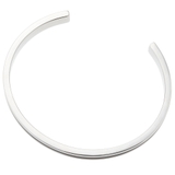 ペアブレスレット グレーのラインが入ったバングル サージカルステンレス | アクセサリーショップPIENA | 詳細画像6 